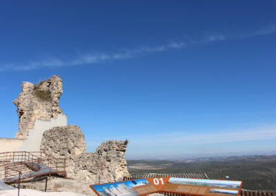 Die Burg von Aguilar de la Frontera